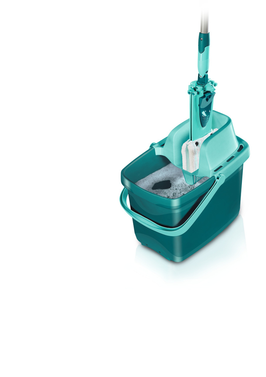 20220309133137_6428f960 Leifheit Σετ Κουβάς με Σφουγγαρίστρα Turquoise 55360 - Image 2