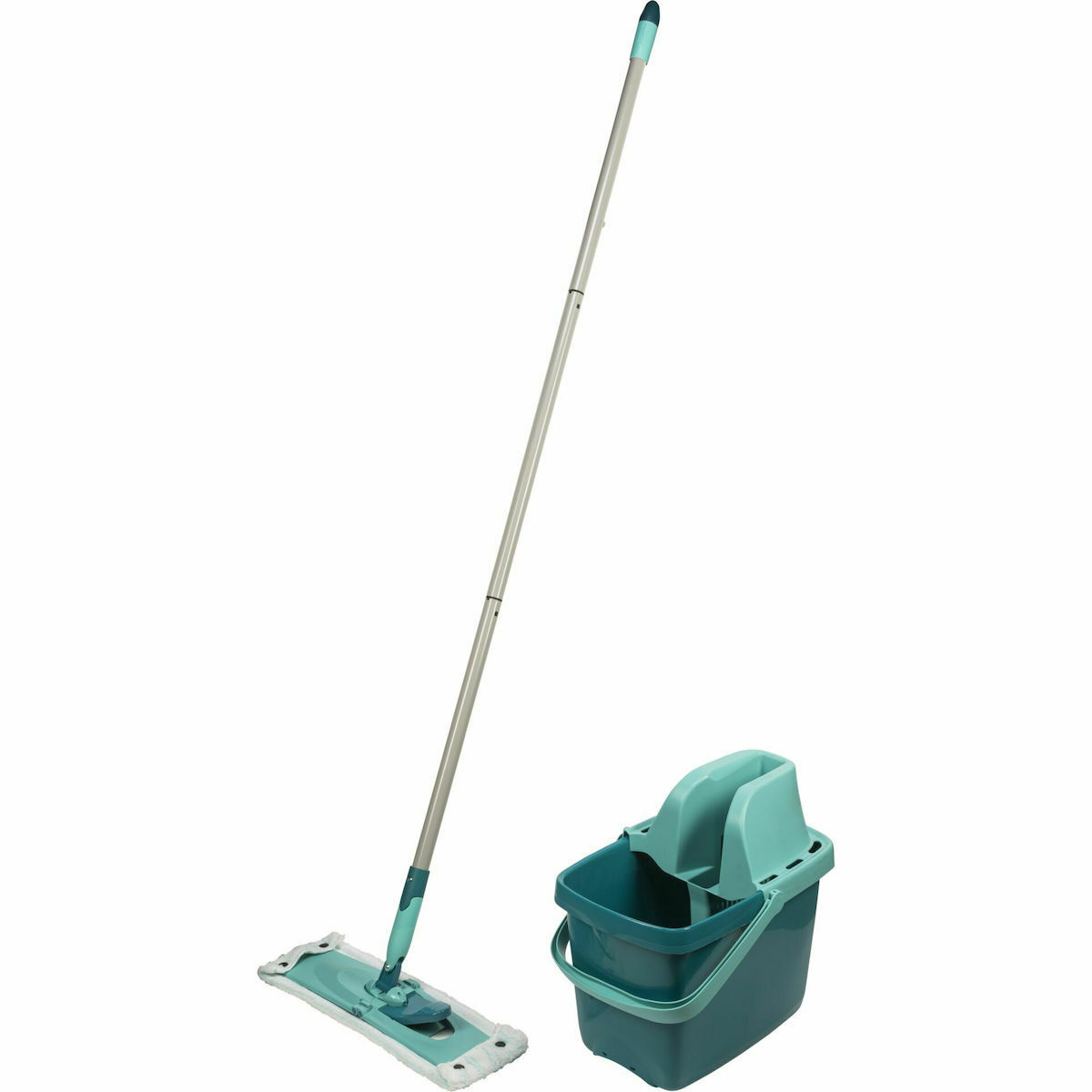 20220309133137_leifheit_set_kouvas_me_sfougaristra_turquoise_55360 Leifheit Σετ Κουβάς με Σφουγγαρίστρα Turquoise 55360 - Image 1