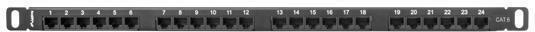 20220310165136_788f503b Lanberg Patch Panel για Rack 1U 19" 24 Θυρών cat6 Μαύρο - Image 3