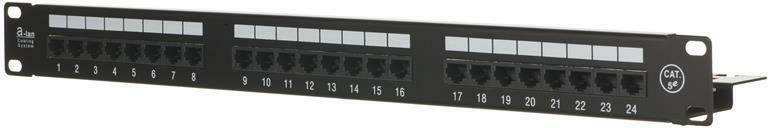 20220310165136_f07a0bfc A-LAN Patch Panel 1U Μαύρο - Image 2