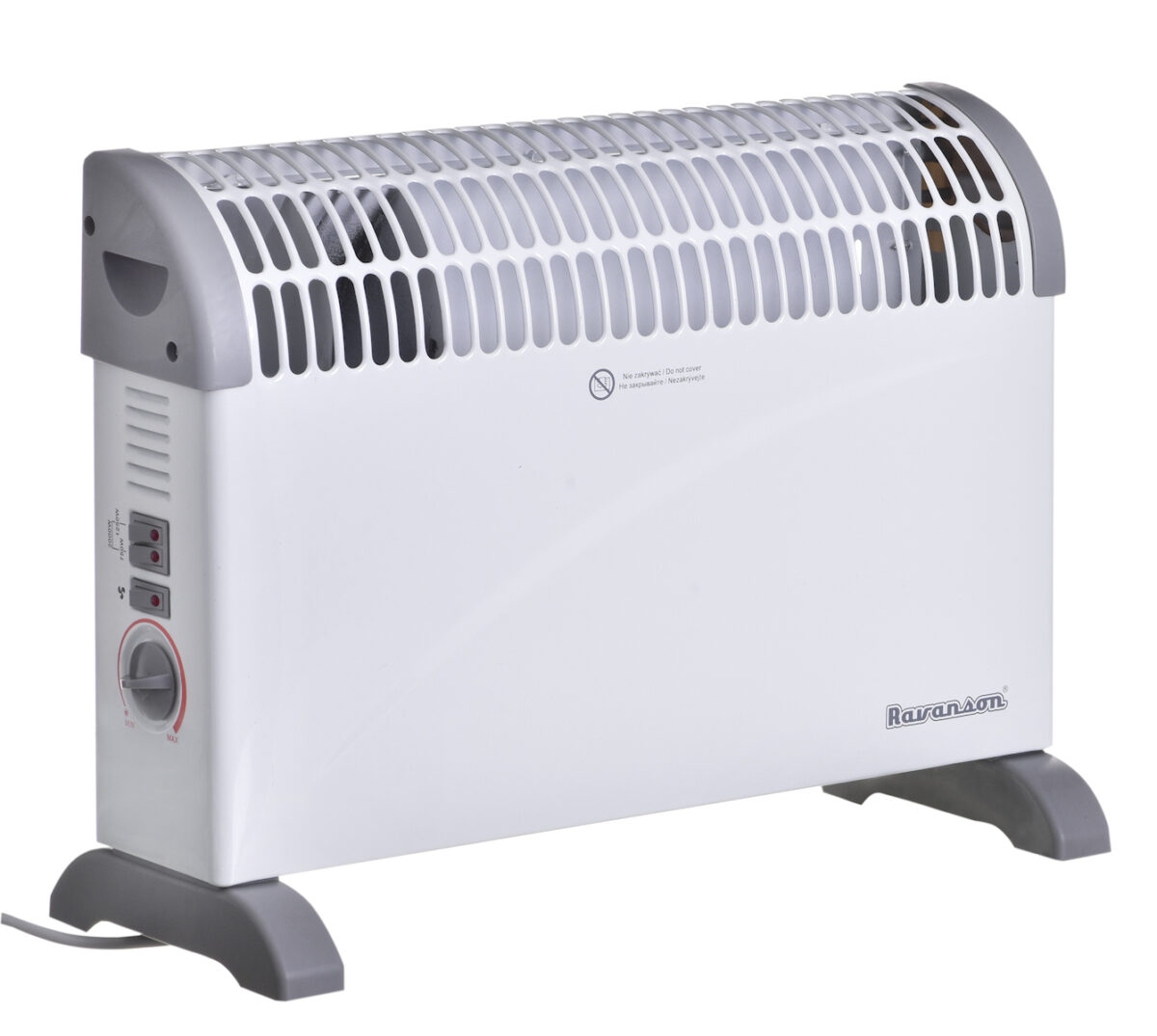 Ravanson Θερμοπομπός Δαπέδου 2000W 53.5x38.5cm Λευκός - Image 2