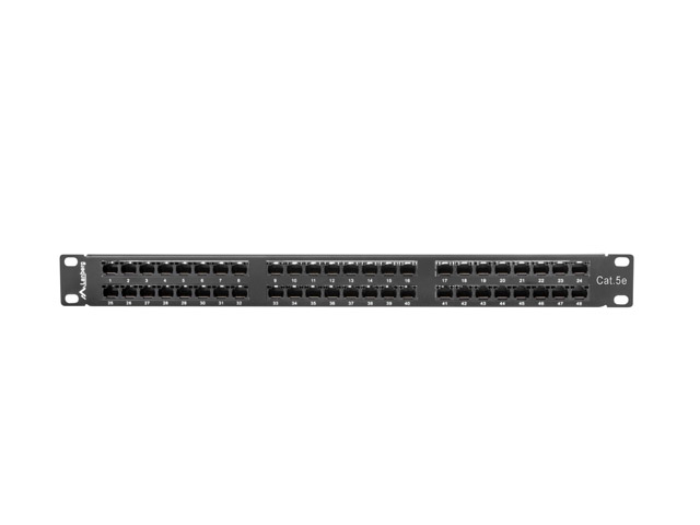 20220314095826_d0d2a52c Lanberg Patch Panel για Rack 1U 19" 48 Θυρών cat5e Μαύρο - Image 4