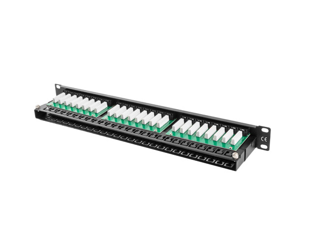 20220314095826_efb66587 Lanberg Patch Panel για Rack 1U 19" 48 Θυρών cat5e Μαύρο - Image 5