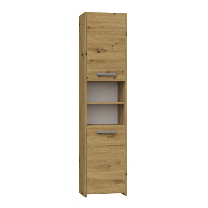 20220316133049_topeshop_s40_stili_mpaniou_40x30x170cm_drys Topeshop S40 Στήλη Μπάνιου Τοίχου Μ40xΒ30xΥ170cm Δρυς - Image 1