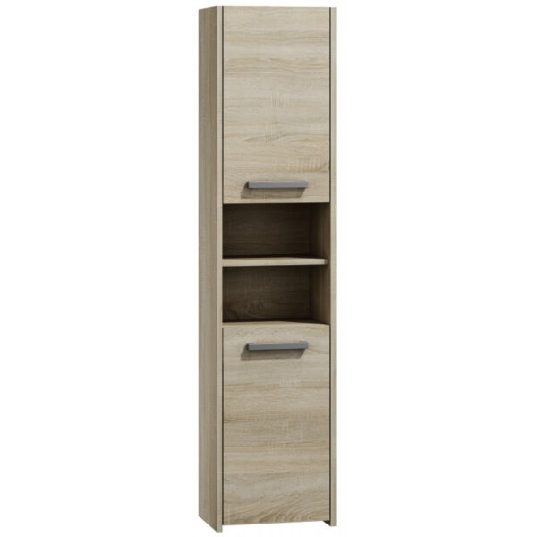 Topeshop S40 Στήλη Μπάνιου Τοίχου Μ40xΒ30xΥ170cm Sonoma