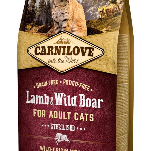 Carnilove Into The Wild Lamb & Wild Boar