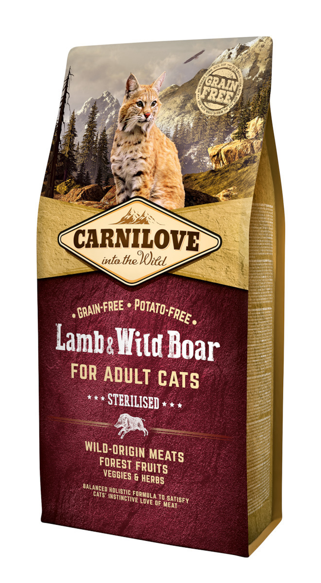 Carnilove Into The Wild Lamb & Wild Boar - Image 1