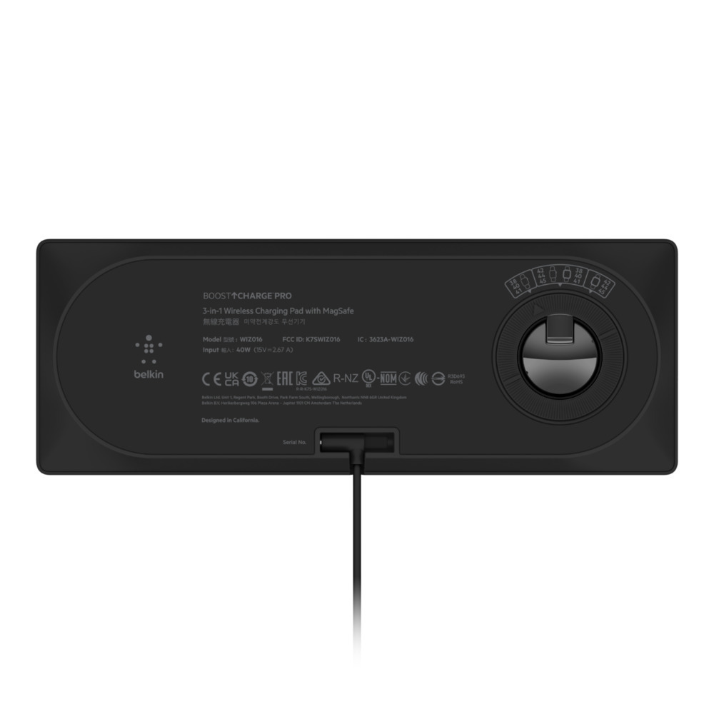 20220330135839_35e494a5 Belkin 3in1 ChargePad WIZ016VFBK Magsafe - Image 3