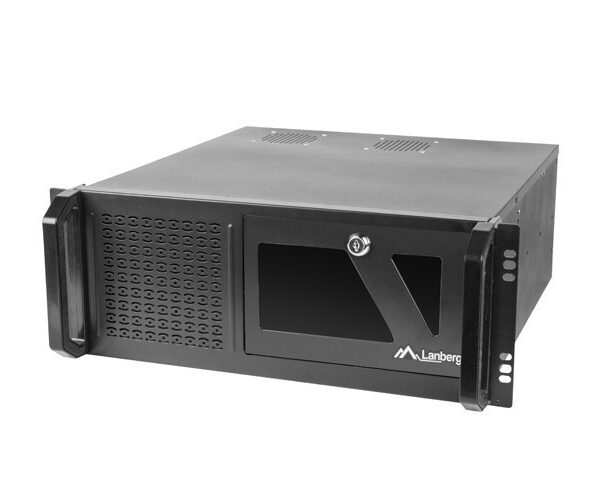 Lanberg Server Enclosure 19" 4U Μαύρο