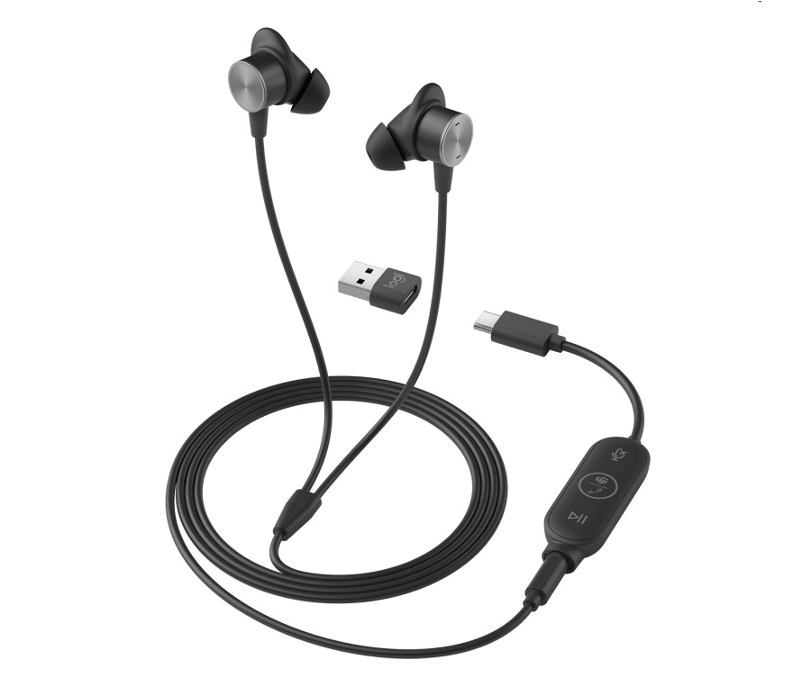 20220405101632_logitech_uc_zone_wired_earbuds_in_ear_multimedia_akoustika_me_mikrofono_kai_syndesi_3_5mm_jack_usb_a_usb_c_se_gri_chroma Logitech UC Zone Wired Earbuds In Ear Multimedia Ακουστικά με μικροφωνο και σύνδεση 3.5mm Jack / USB-A / USB-C σε Γκρι χρώμα - Image 1