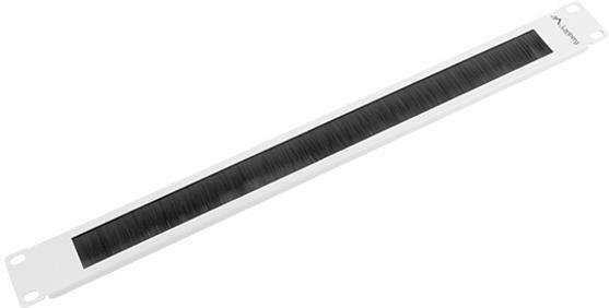Lanberg Brush Panel 19'' 1U Grey