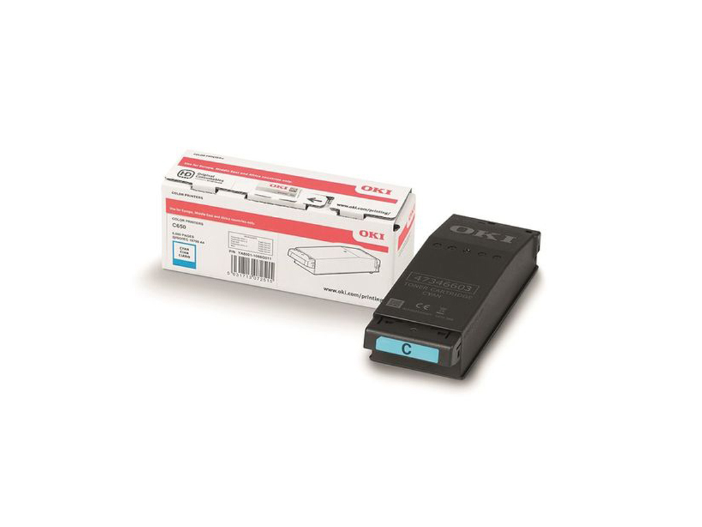 20220413111927_oki_09006127_toner_kyano_6000_selidon OKI 0900612 Γνήσιο Toner Laser Εκτυπωτή 6000 Σελίδων 0900612 - Image 1