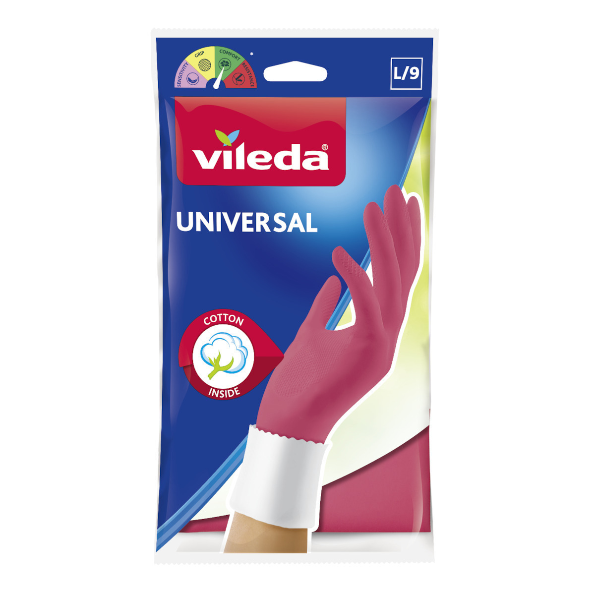20220509151055_vileda_gantia_kathariotitas_universal_large_roz_plastika_2tmch Vileda Γάντια Καθαριότητας Πλαστικά Large Ροζ - Image 1
