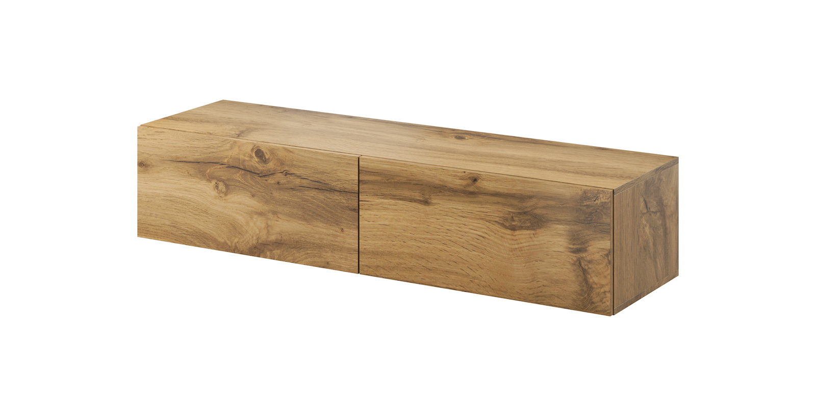 Έπιπλο Τηλεόρασης Ξύλινο Vigo Wotan Oak Μ140xΠ30xΥ40cm