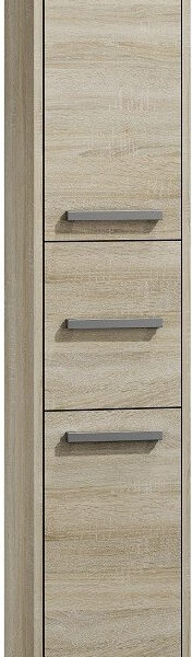 Topeshop S43 Στήλη Μπάνιου Τοίχου Μ40xΒ30xΥ170cm Sonoma