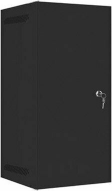 Lanberg Επιτοίχια Καμπίνα Rack 12U 28x31x60.3cm Μαύρο WF10-2312-00B