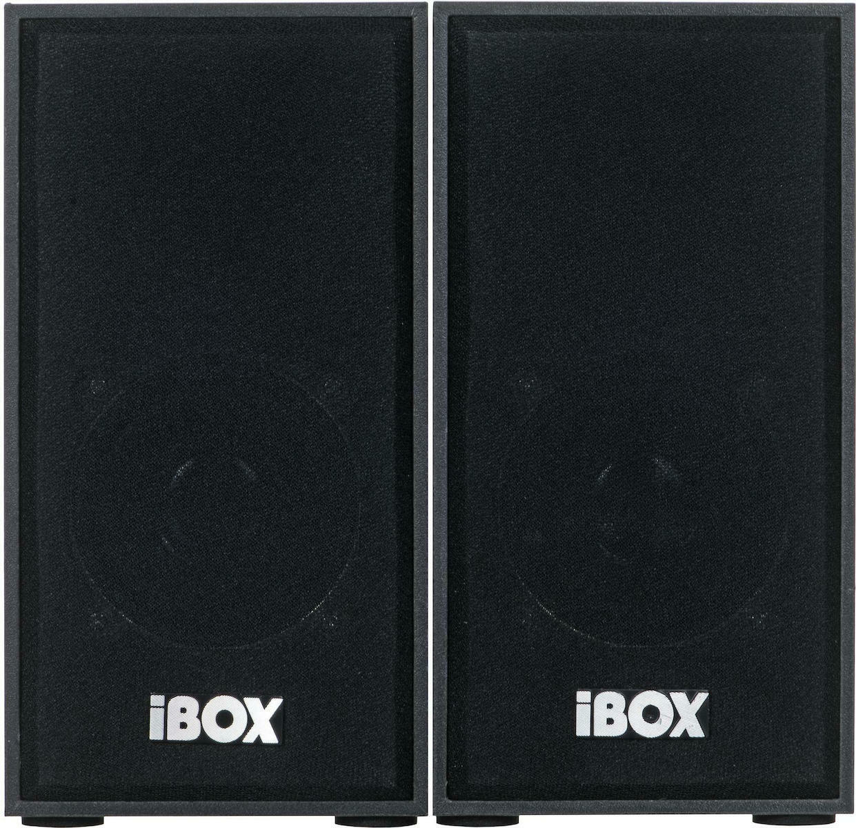 iBox IGLSP1 Ηχεία Υπολογιστή 2.0 με Ισχύ 10W σε Μαύρο Χρώμα - Image 1