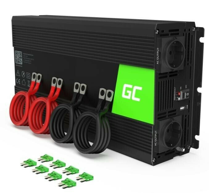 20220601153855_green_cell_inverter_aytokinitou_gia_metatropi_12v_dc_se_230v_ac_me_1xusb_inv15 Green Cell Inverter Αυτοκινήτου για Μετατροπή 12V DC σε 230V AC με 1xUSB - Image 1