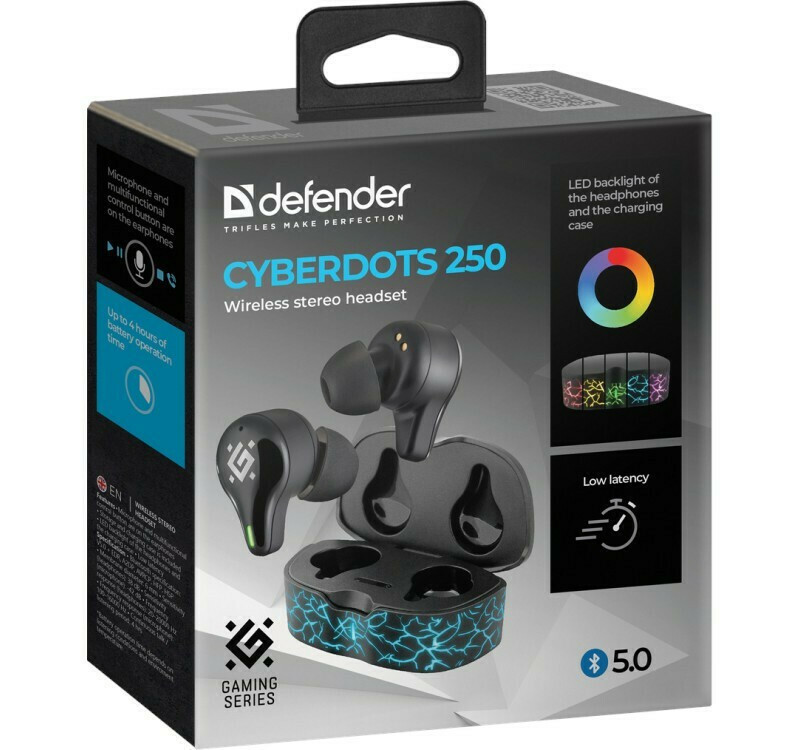 20220603101809_2075d7a2 Defender CyberDots 250 In-ear Μαύρα - Image 8