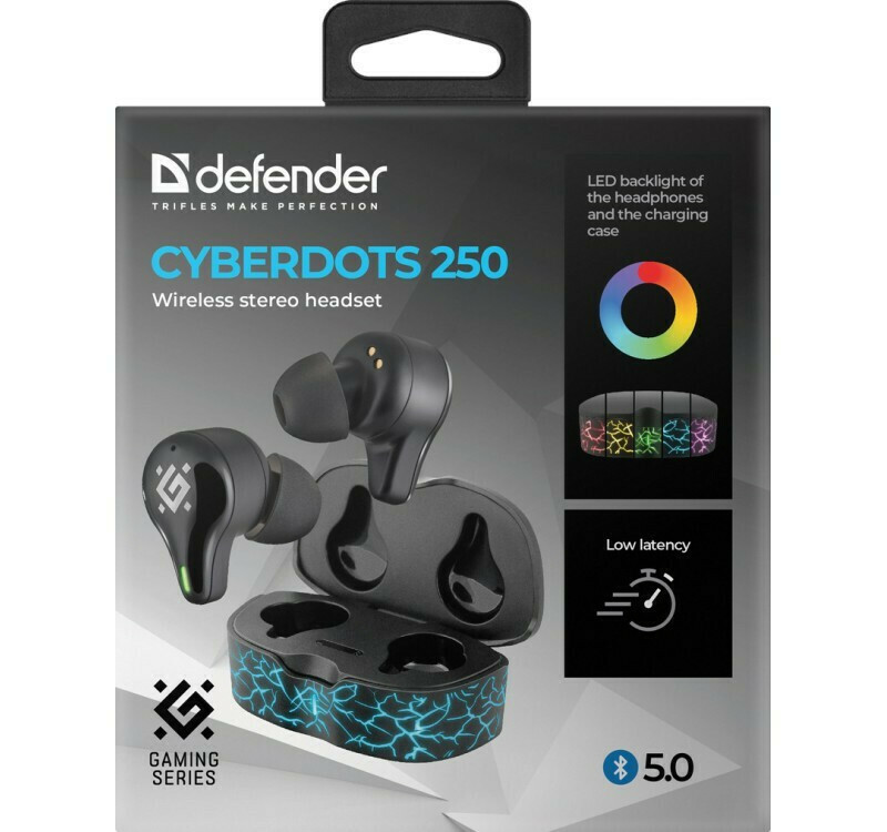20220603101809_d4d69560 Defender CyberDots 250 In-ear Μαύρα - Image 7