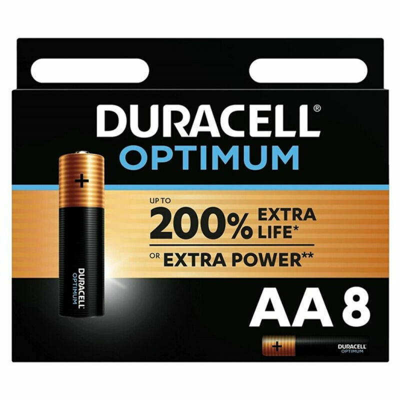 20220607161054_duracell_optimum_200_alkalikes_mpataries_aa_1_5v_8tmch Duracell Optimum 200 AA 1.5V 8τμχ D-231870 - Image 1