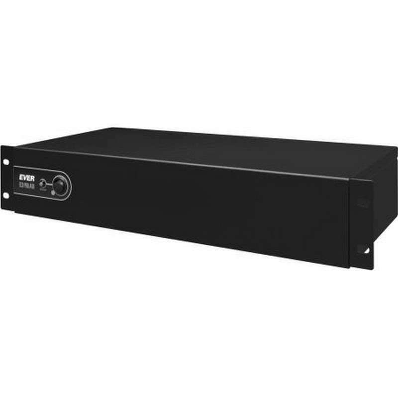 Ever ECO Pro 1200 AVR CDS 19" 2U UPS Line-Interactive 1200VA 780W με 5 Πρίζες