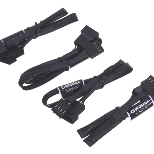 Noctua Chromax NA-SEC1 4-Pin pwm - 4-Pin pwm Cable Μαύρο