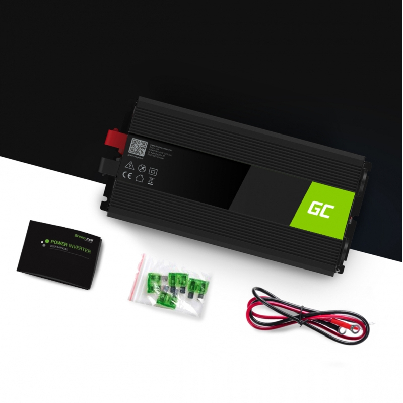 20220620155228_873d7674 Green Cell Inverter Αυτοκινήτου για Μετατροπή 12V DC σε 230V AC με 1xUSB - Image 2