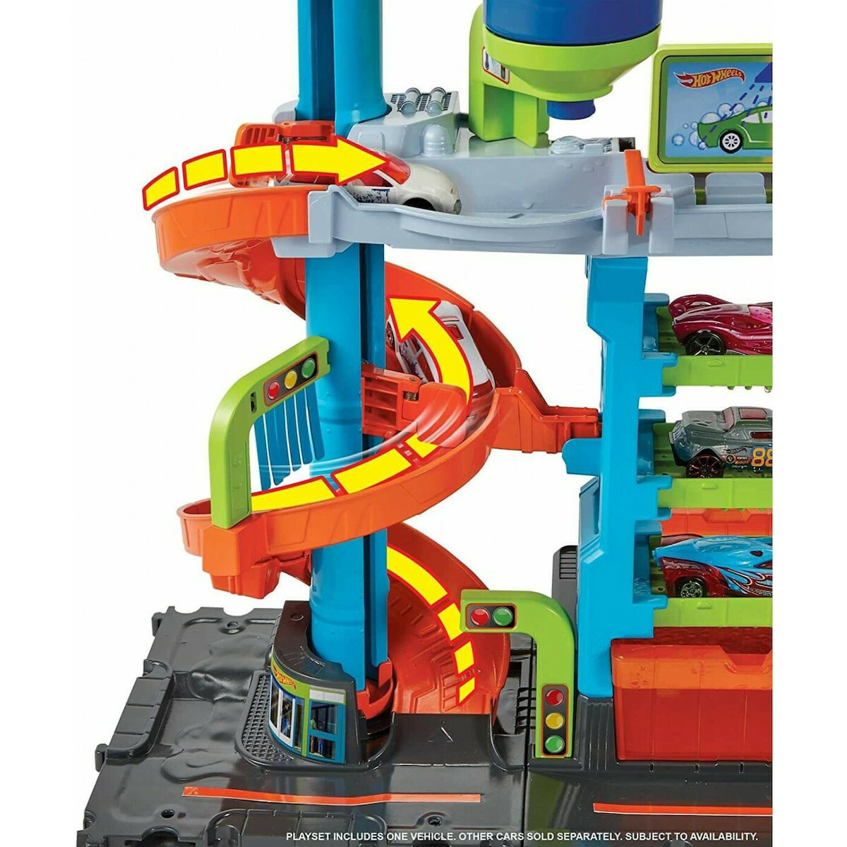 20220622170544_d1ad0f5d Hot Wheels Mega Πλυντήριο Χρωμοκεραυνών για 4+ Ετών - Image 3