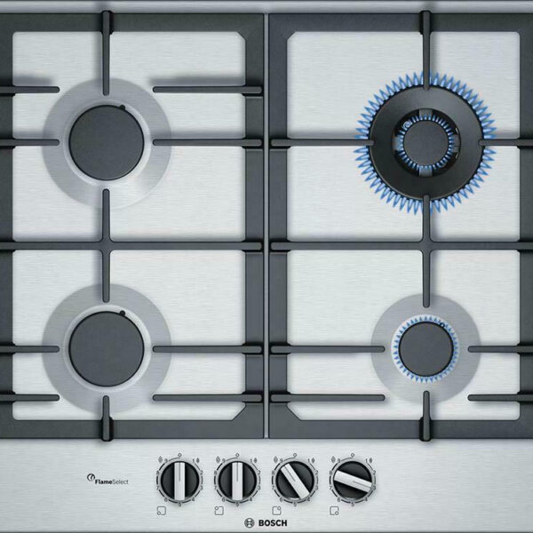 Bosch Serie 6 Φυσικού Αερίου Ασημί