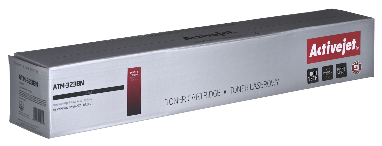 Active Jet Συμβατό Toner για Laser Εκτυπωτή Konica TN-323 23000 Σελίδων Μαύρο
