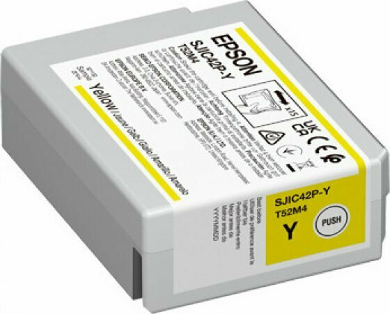 Epson SJIC42P-Y Γνήσιο Μελάνι Εκτυπωτή InkJet Κίτρινο (C13T52M440)