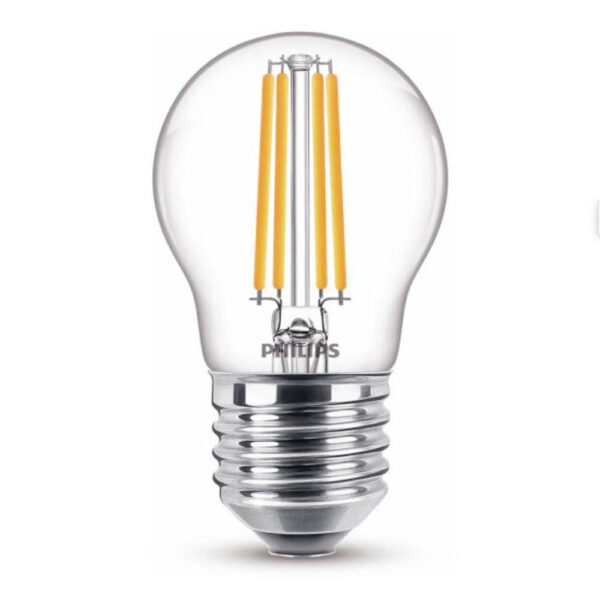 Philips Λάμπα LED 6.5W για Ντουί E27 Θερμό Λευκό