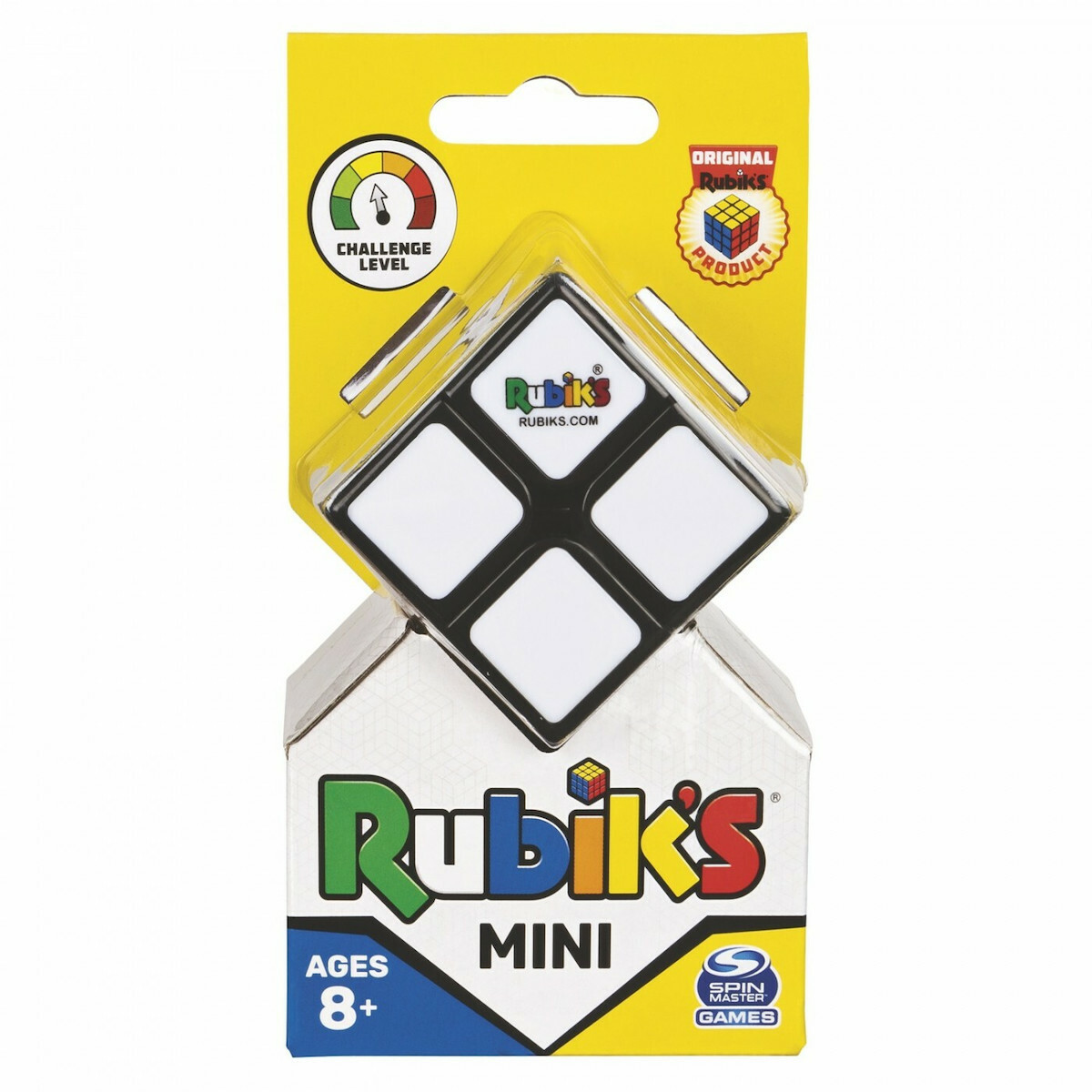 20220707175700_rubik_s_mini_classic_kyvos_tachytitas_2x2_gia_8_eton_6064345 Rubik's Mini Classic Κύβος Ταχύτητας 2x2 για 8+ Ετών 6064345 - Image 1