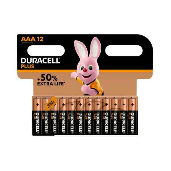 Duracell Plus AAA 1.5V 12τμχ