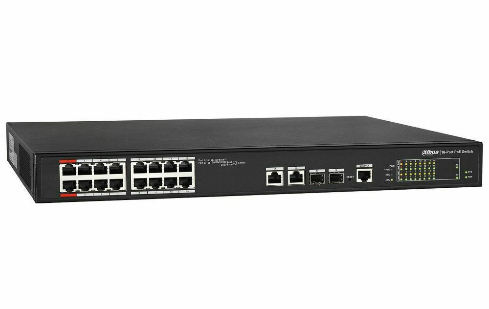 Dahua PFS4218-16ET-240 v3 Managed L2 PoE+