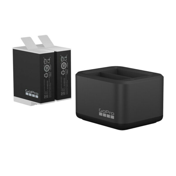 GoPro Dual Battery Charger + 2 Enduro Batteries Charger για GoPro Hero 10 / Hero 11 / Hero 9