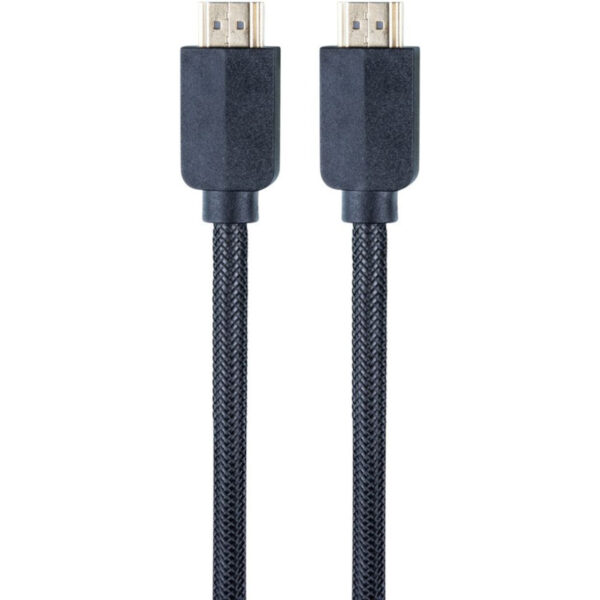Nacon HDMI 2.1 Braided HDMI male - HDMI male 3m Μαύρο (9781582408389)