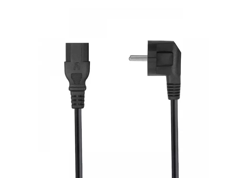 20220818102953_e9b8d3c5 EcoFlow IEC C13 - Schuko Cable 1.5m Μαύρο 50004066 - Image 3