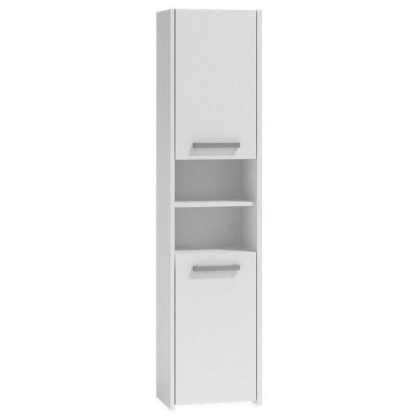 Topeshop S40 Στήλη Μπάνιου Δαπέδου Μ40xΒ30xΥ170cm Λευκή