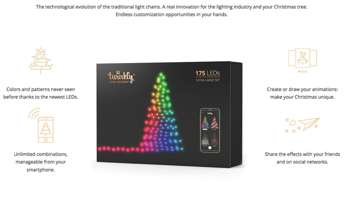 600 Λαμπάκια LED 48μ. Πολύχρωμα σε Σειρά Twinkly - Image 11