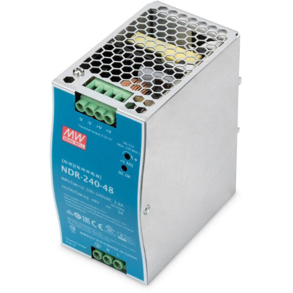 Digitus Industrial Power Supply Για Καμπίνα Δικτύου 48V DC 240W DN-PWR24048
