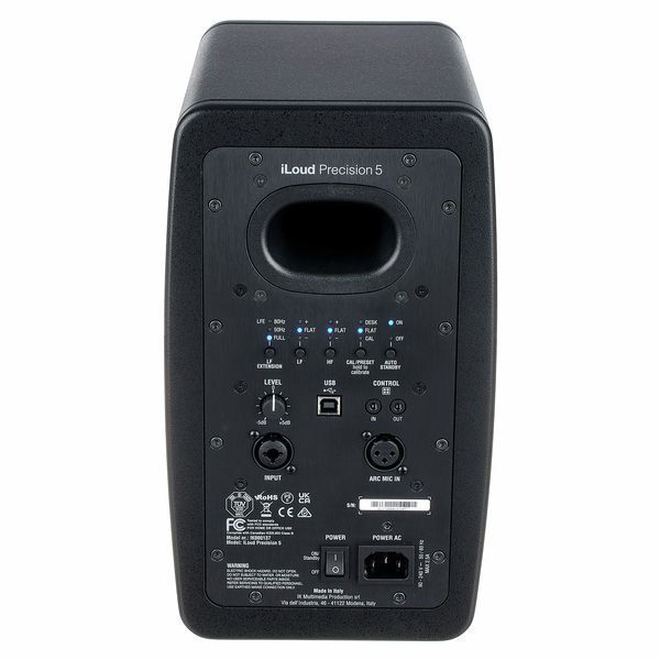 20220926121749_e5a10582 IK Multimedia iLoud Precision 5 Αυτοενισχυόμενο Ηχείο 2 Δρόμων 135W (Τεμάχιο) Μαύρο - Image 4