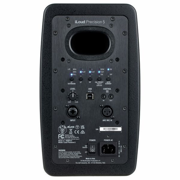 20220926121750_2413ef5d IK Multimedia iLoud Precision 5 Αυτοενισχυόμενο Ηχείο 2 Δρόμων 135W (Τεμάχιο) Μαύρο - Image 5