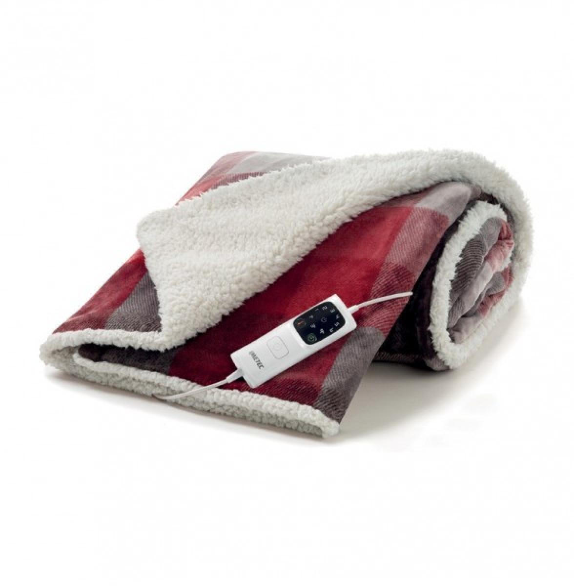 20221019151601_8cc9b3b0 Imetec Adapto Velvet Tartan Ημίδιπλη Ηλεκτρική Κουβέρτα 150W - Image 2