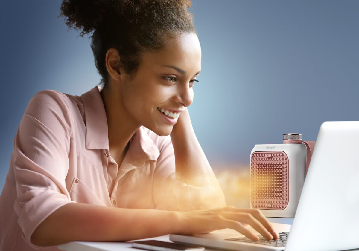 De'Longhi HFX10B03.PK Αερόθερμο Δωματίου Δαπέδου 360W - Image 8