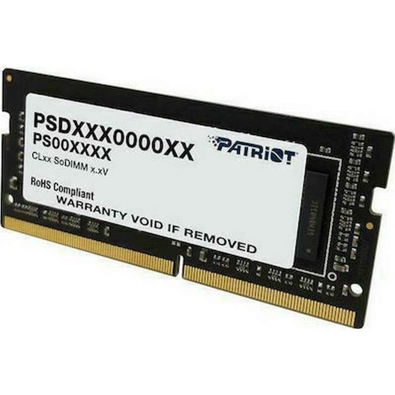 Patriot Signature DDR4 με Module 1x16GB και Ταχύτητα 3200 για Laptop PSD416G32002S