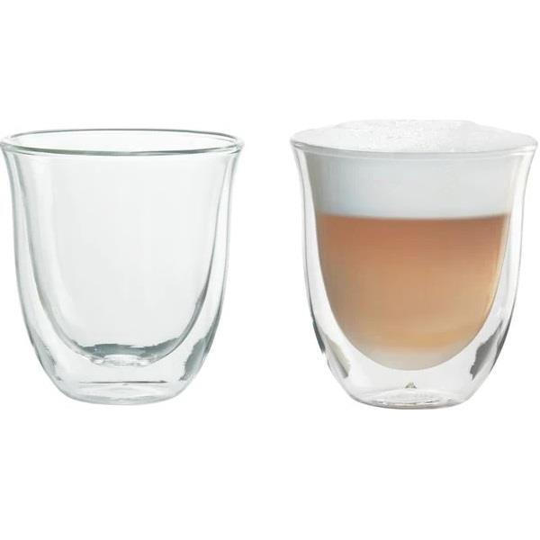 20221031142844_668f4135 De'Longhi Cappuccino Set Σετ Ποτήρια Καφέ/Freddo από Γυαλί 190ml 2τμχ - Image 2