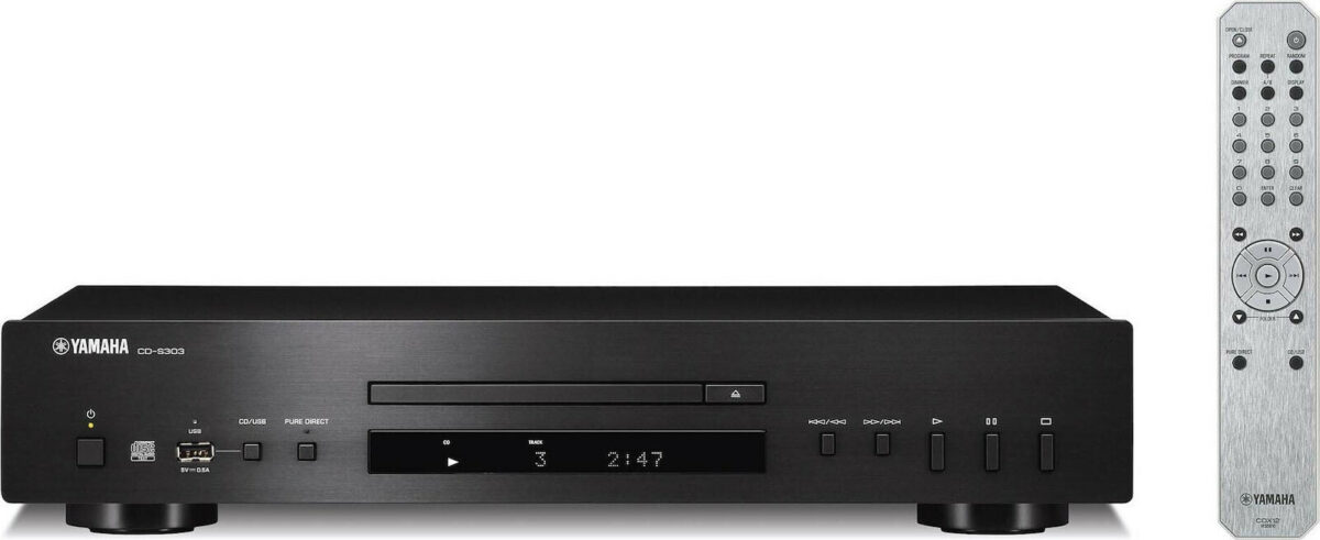 Yamaha S030.32254 CD-S303 Hi-Fi CD Player Μαύρο - Image 2