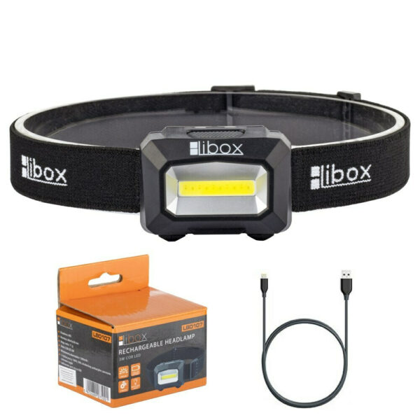 Libox Libox Torch head Επαναφορτιζόμενος Φακός Κεφαλής LED 800lm